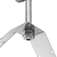 Блискавкоприймач на кутовий гребінь даху 1,5 м (Ni/Al) thumb-5