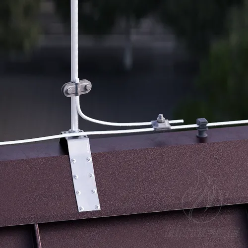 Блискавкоприймач на кутовий гребінь даху 1,5 м (Ni/Al)  (фото 6)