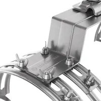 Блискавкоприймач на півкруглий гребінь даху 1,5 м (Ni/Al) thumb-3