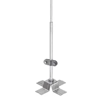 Блискавкоприймач на прямий дах 1,5 м (Ni/Al) thumb-2