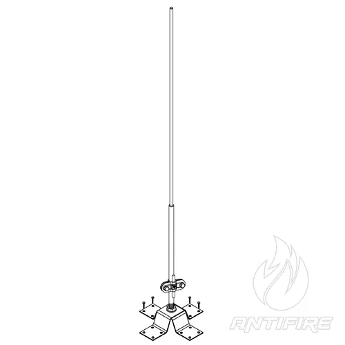 Блискавкоприймач на прямий дах 1,5 м (Ni/Al)  (фото 7)