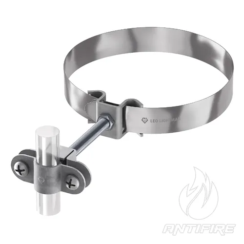 409133 Хомут для блискавкоприймача до труби (Ni) 