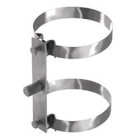 326333 Хомут подвійний D300 (StZn/Ni) — Комплектуючі