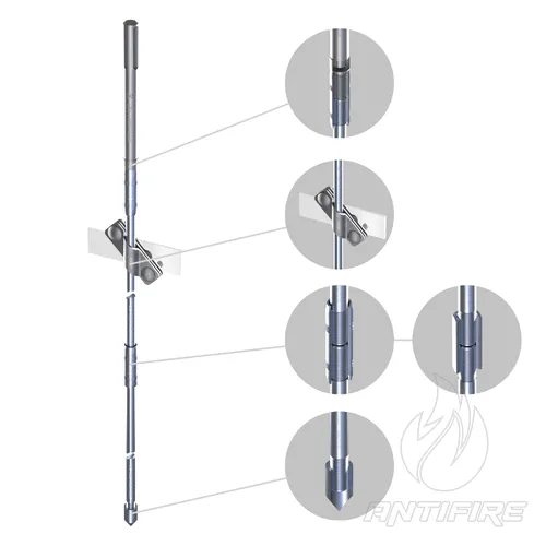 116605 Комплект заземлення різьбовий D16 6 м (StgZn)  (фото 2)
