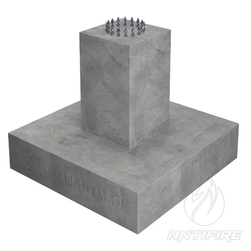 420271 Анкерна закладна для бетонної основи 27-32 м (St)  (фото 3)