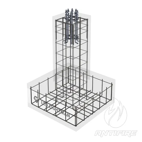 Анкерна закладна для бетонної основи 9-14 м (St)  (фото 2)