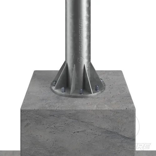 Окремостоячий блискавкоприймач 14 м (StZn/Al)  (фото 6)