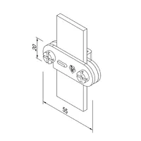 314011 Тримач смуги Fix 30 (StZn) thumb-2