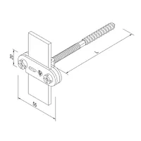 314011 Тримач смуги Fix 30 (StZn) thumb-4
