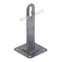 318011 Тримач L100 з гачком на підставці (StZn) — Комплектуючі