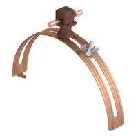 304144 Тримач на півкруглий гребінь даху з Clip (Cu/Pa) — Комплектуючі