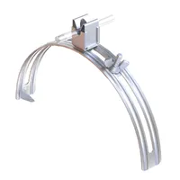 304133 Тримач на півкруглий гребінь даху з Niro (Ni) thumb-1