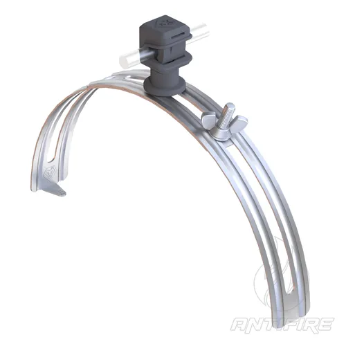 304013 Тримач на півкруглий гребінь даху з Clip (Ni/Pa) 