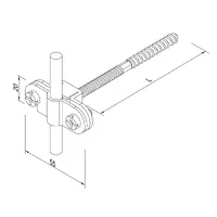 310011 Тримач дроту Fix D8-10 (StZn) thumb-4