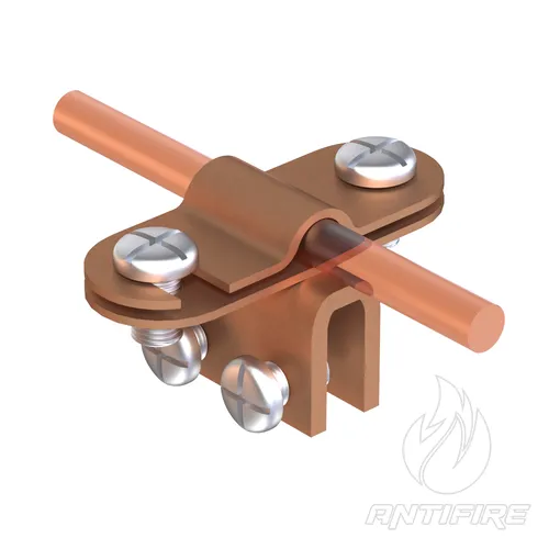 316144 Тримач фальцевий з Fix (Cu) 