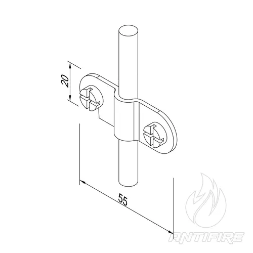 309011 Пластина Fix D8-10 (StZn)  (фото 2)