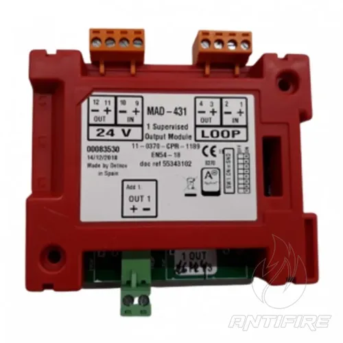 Модуль керування для індикації стану обладнання Detnov MAD-431 адресний 