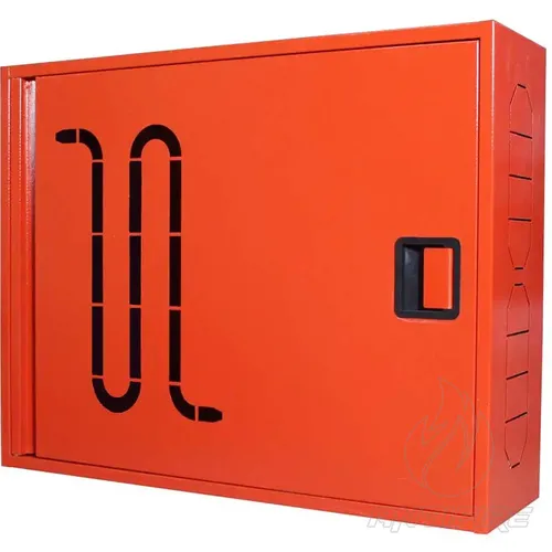 Шафа пожежна ШП 80/60 У-С Червона, (навісна, із задньою стінкою, 800х600х230мм) 