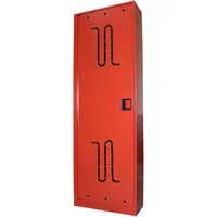 Шафа пожежна ШП 160/60 Н-С Червона, (навісна, із задньою стінкою, 600х1600х230мм) — Пожежні шафи та комплектація