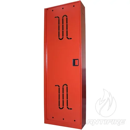 Шафа пожежна ШП 160/60 Н-С Червона, (навісна, із задньою стінкою, 600х1600х230мм) 