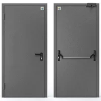 Двері протипожежні металеві глухі ДМП ЕІ30-1-2100х1000 thumb-3