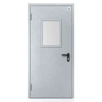 Двері протипожежні металеві зі склінням ДМП ЕІ60-1-2100х900 — Двері EI60