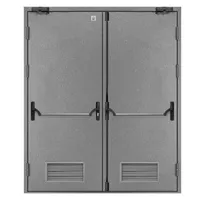 Двері протипожежні з вентиляційною сіткою ДМП ЕІ60-2-2200х1600 — Двері EI60