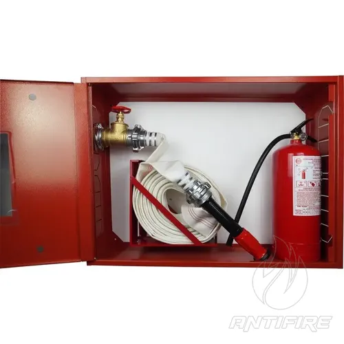 Кран-комплект ЄС-51-1-РСПК-50 (Шафа пожежна ШП-80/60-НС Червона) + 1 вогнегасник ВП-5 