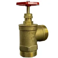 Кран пожежний Ду 50 лат. кут. 90º (зов.-зов.) thumb-2