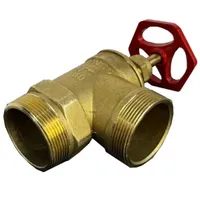 Кран пожежний Ду 50 лат. кут. 90º (зов.-зов.) thumb-4