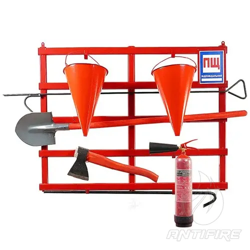 Щит пожежний (комплект 5в) + Вогнегасник вуглекислотний ВВК-2 (ОУ-3) 