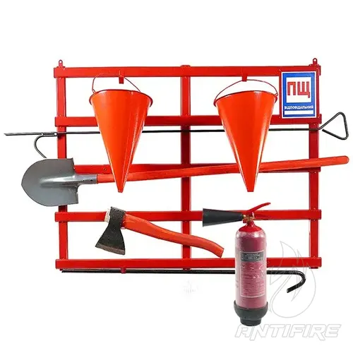 Щит пожежний (комплект 5в) + Вогнегасник вуглекислотний ВВК-3,5 (ОУ-5) 