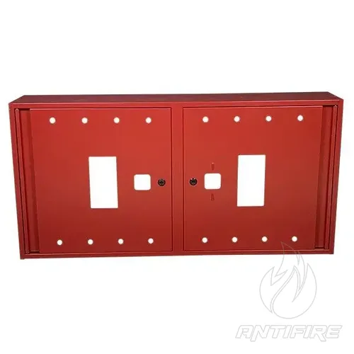 Шафа пожежна ШП 120/60 У Червона, (навісна, без задньої стінки, 1200х600х230мм) 
