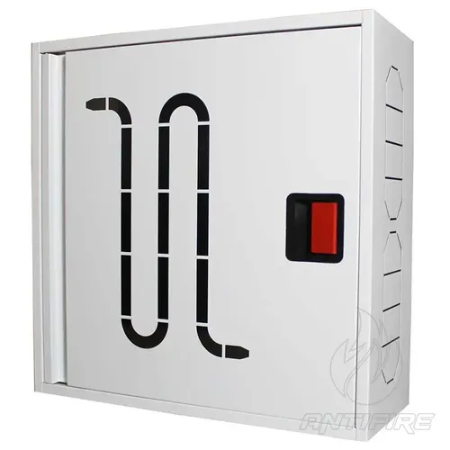 Шафа пожежна ШП 60/60 У Біла, (навісна, без задньої стінки, 600х600х230мм) 