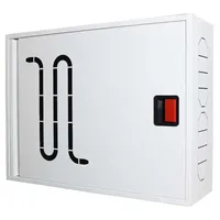 Шафа пожежна ШП 80/60 У Біла, (навісна, без задньої стінки, 800х600х230мм) - Замовити