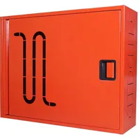 Шафа пожежна ШП 80/60 У Червона, (навісна, без задньої стінки, 800х600х230мм) — Пожежні шафи та комплектація
