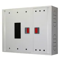 Шафа пожежна ШП 90/70 У Біла, (навісна, без задньої стінки, 900х700х230мм) thumb-2