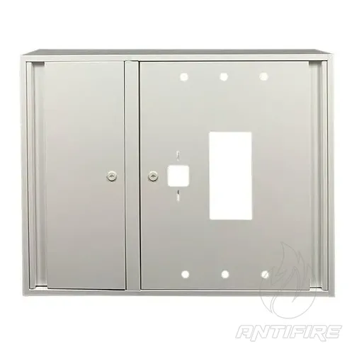 Шафа пожежна ШП 90/70 У Біла, (навісна, без задньої стінки, 900х700х230мм) 