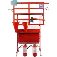 Стенд пожежний з щитом відкритого типу (комплект 5)  + 2 Вогнегасника порошкових ВП-5 (ОП-5) - Замовити