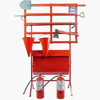 Стенд пожежний з щитом відкритого типу (комплект 5)  + 2 Вогнегасника порошкових ВП-6 (ОП-6) - Замовити