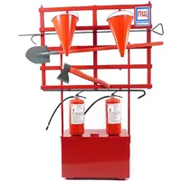 Стенд пожежний з щитом відкритого типу (комлект 5с) + 2 Вогнегасника порошкових ВП-5 (ОП-5) - Замовити