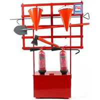 Стенд пожежний з щитом відкритого типу (комлект 5с) + 2 Вогнегасника вуглекислотних ВВК-3,5 (ОУ-5) - Замовити