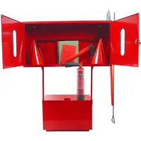 Стенд пожежний з щитом закритого типу стаціонарний (комплект 6) + Вогнегасник вуглекислотний ВВК-2 (ОУ-3) - Замовити