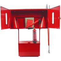 Стенд пожежний з щитом закритого типу стаціонарний (комплект 6) + Вогнегасник вуглекислотний ВВК-3,5 (ОУ-5) - Замовити