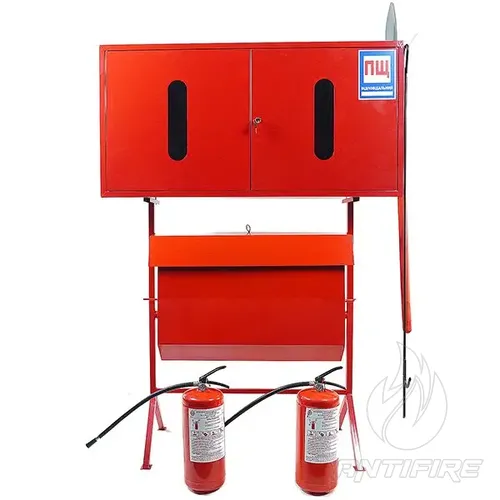 Стенд пожежний  (комплект)  + 2 Вогнегасника порошкових ВП-5 (ОП-5) 