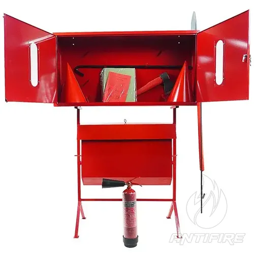 Стенд пожежний  (комплект)  + Вогнегасник вуглекислотний ВВК-2 (ОУ-3) 