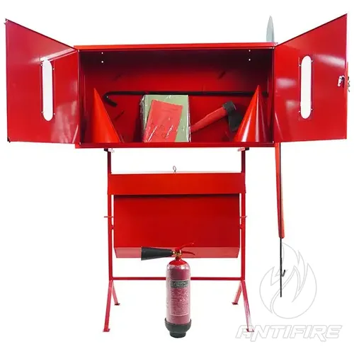 Стенд пожежний  (комплект)  + Вогнегасник вуглекислотний ВВК-3,5 (ОУ-5) 