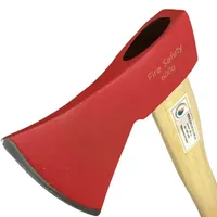 Сокира пожежна з дерев'яною рукояткою thumb-3