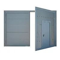 Ворота протипожежні ДМП EI60-2-2600х3400 розпашні — Ворота протипожежні