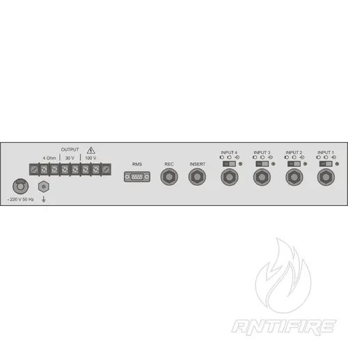 Усилитель-микшер 80ПП026М  (фото 3)